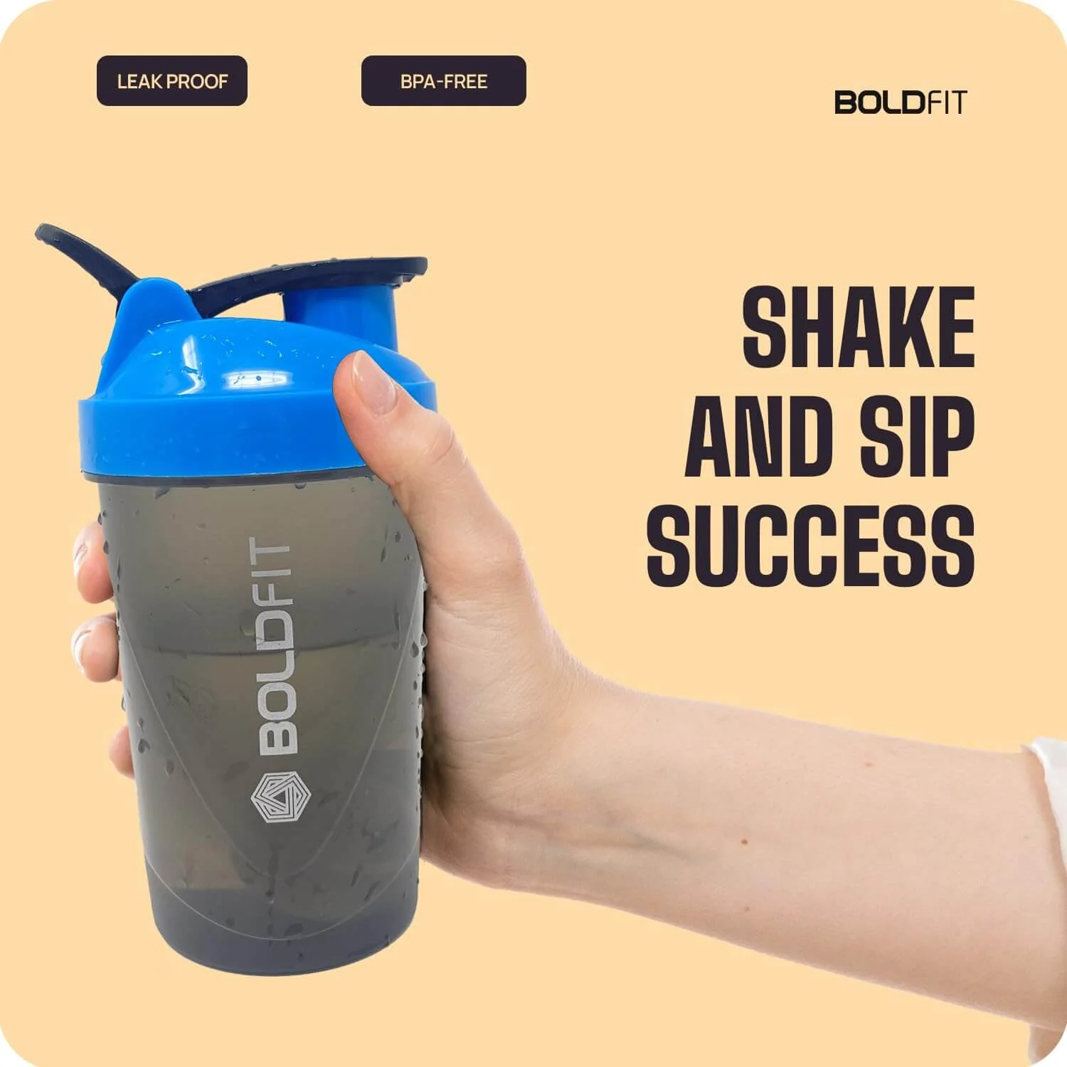 Compact Gym Shaker - 500ml - Image 5