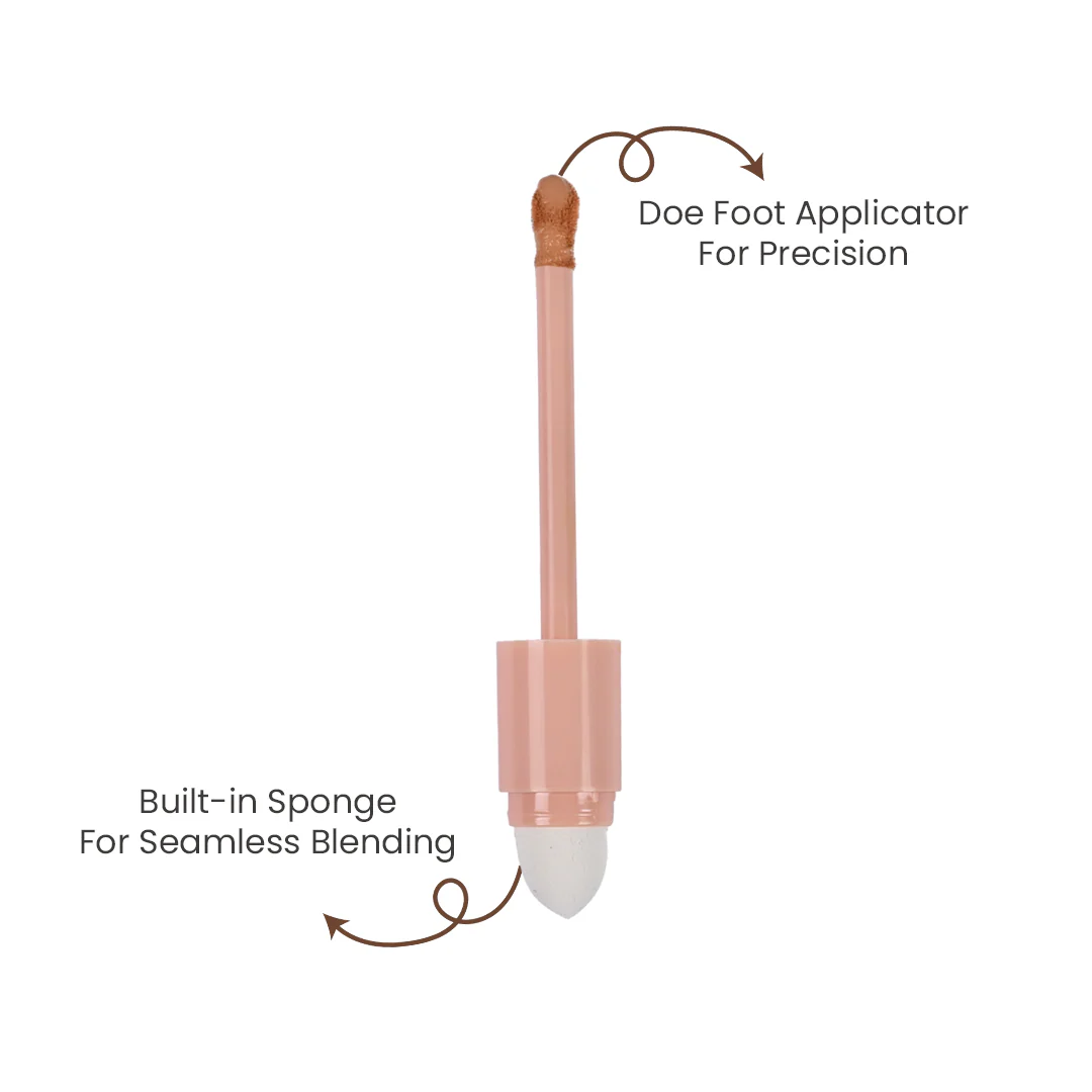 Concealer + Dual End Cream Foundation and Concealer Brush 03 - Image 5