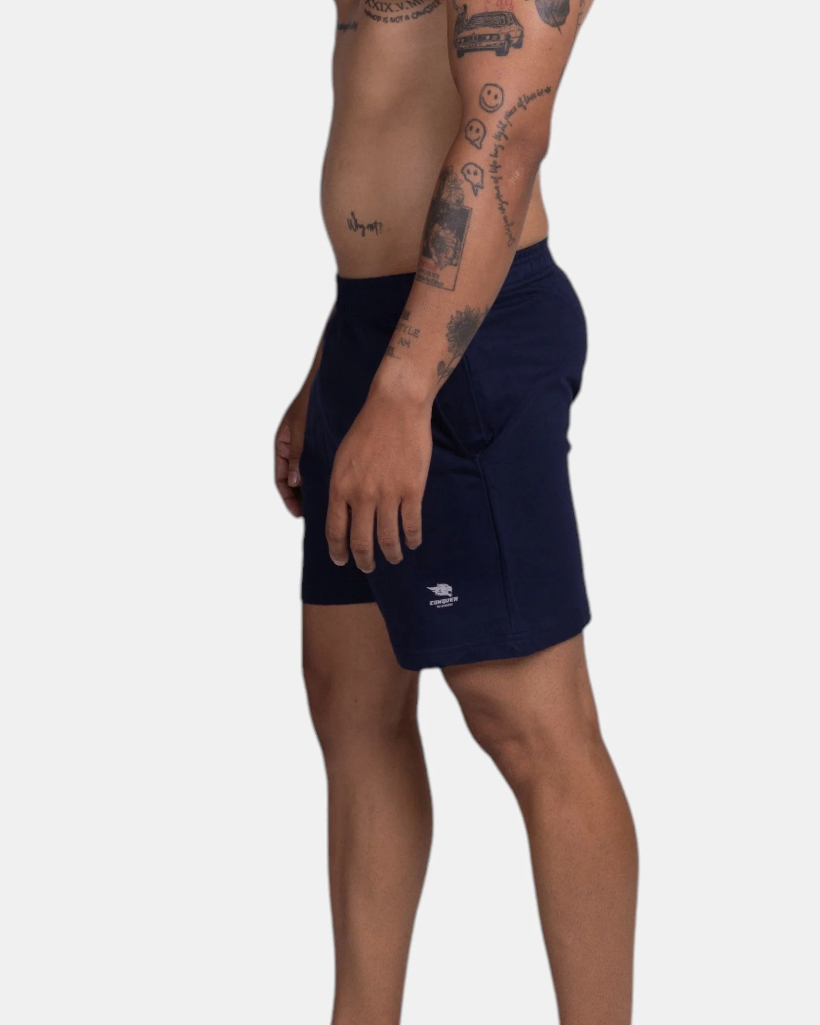 Conquer Active Shorts /Navy Blue - Image 2