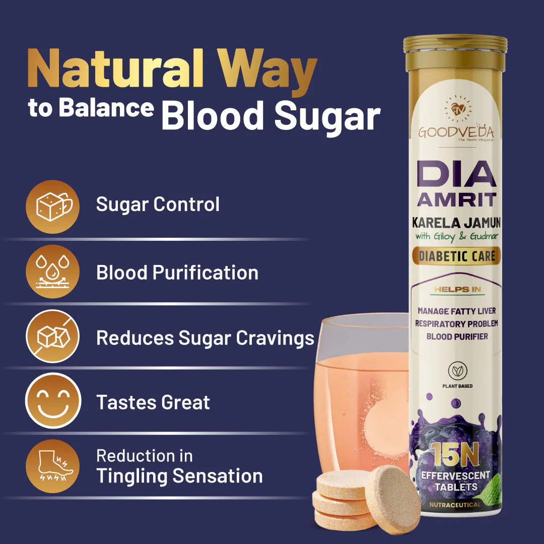 Control Diabetes Naturally: Insulux Plus & Dia Amrit Combo for Balanced Blood Sugar - Image 3