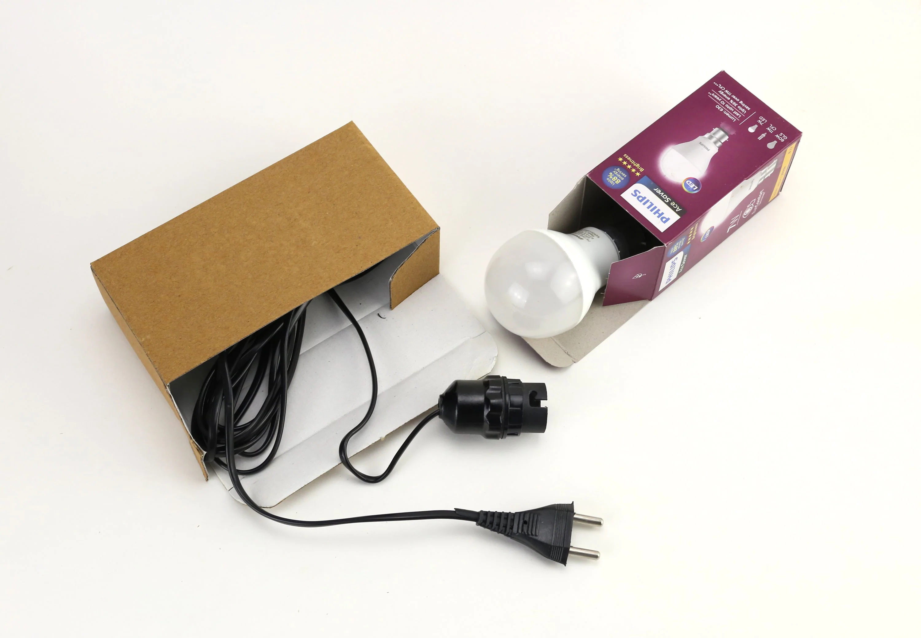Convenience Pack with Bulb & Wire: Big Blue Hot Air Balloon Paper Lamp - Image 7