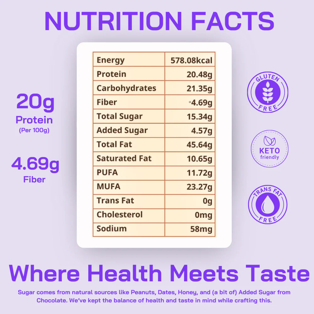 Cookie Fudge Peanut Butter 150g - Image 2