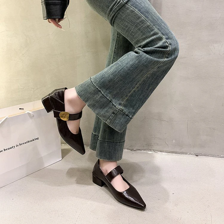 Cora Leather Shoes - Image 4
