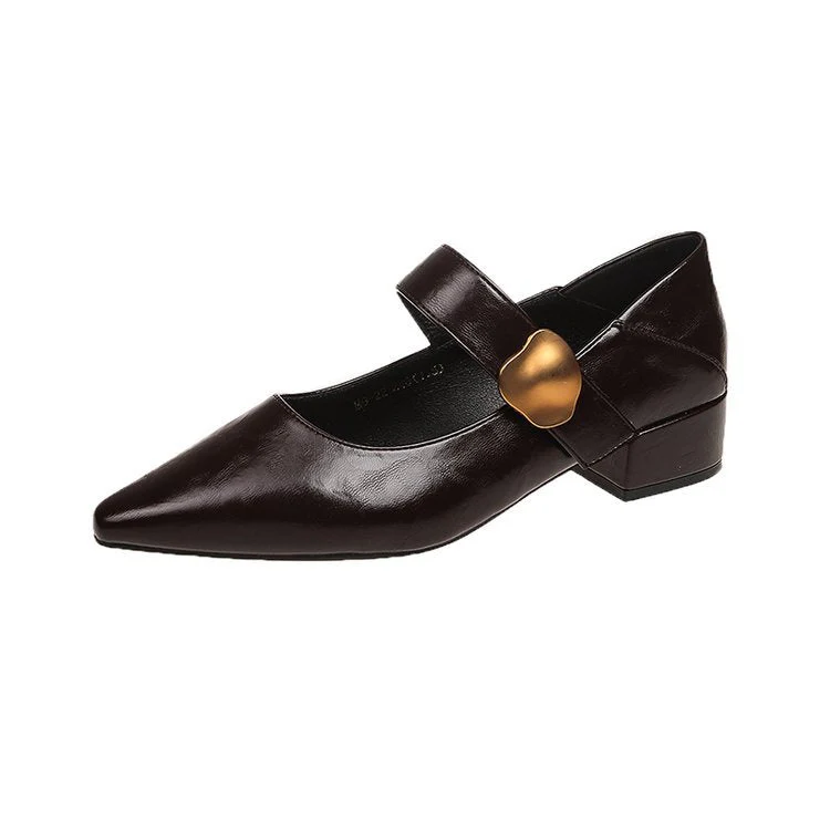 Cora Leather Shoes - Image 6