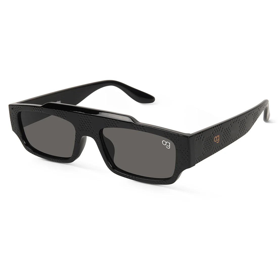 Cosmos orange Rectangle Sunglasses - Image 7