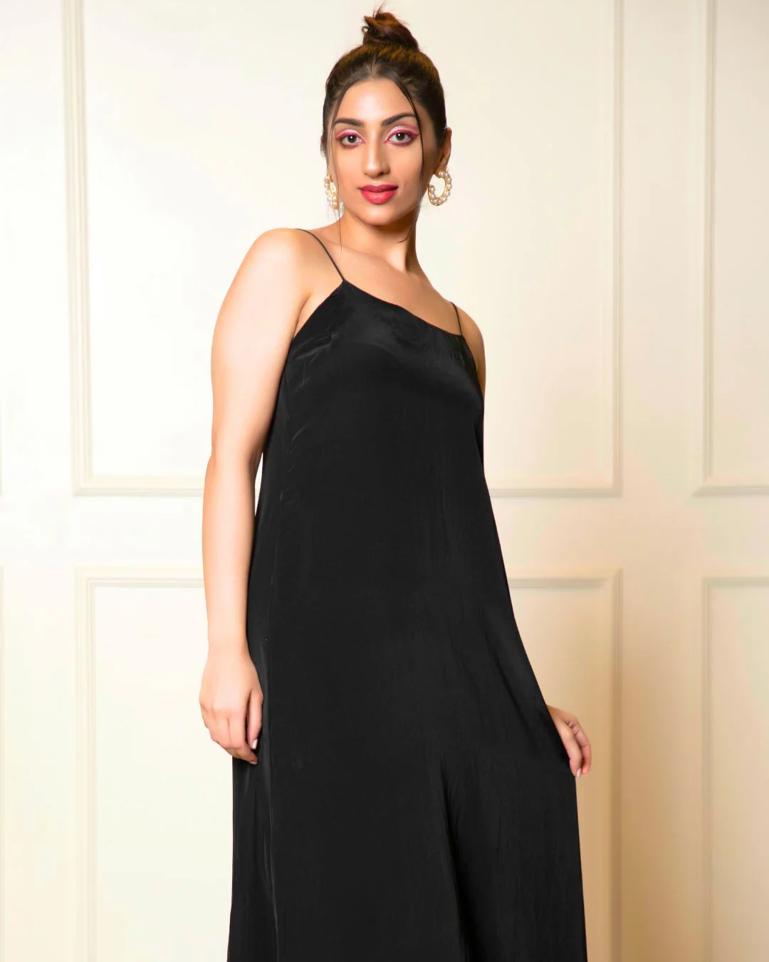 Cotton A-Line Maxi Dress – Tiered Design for a Flawless Look - Image 3