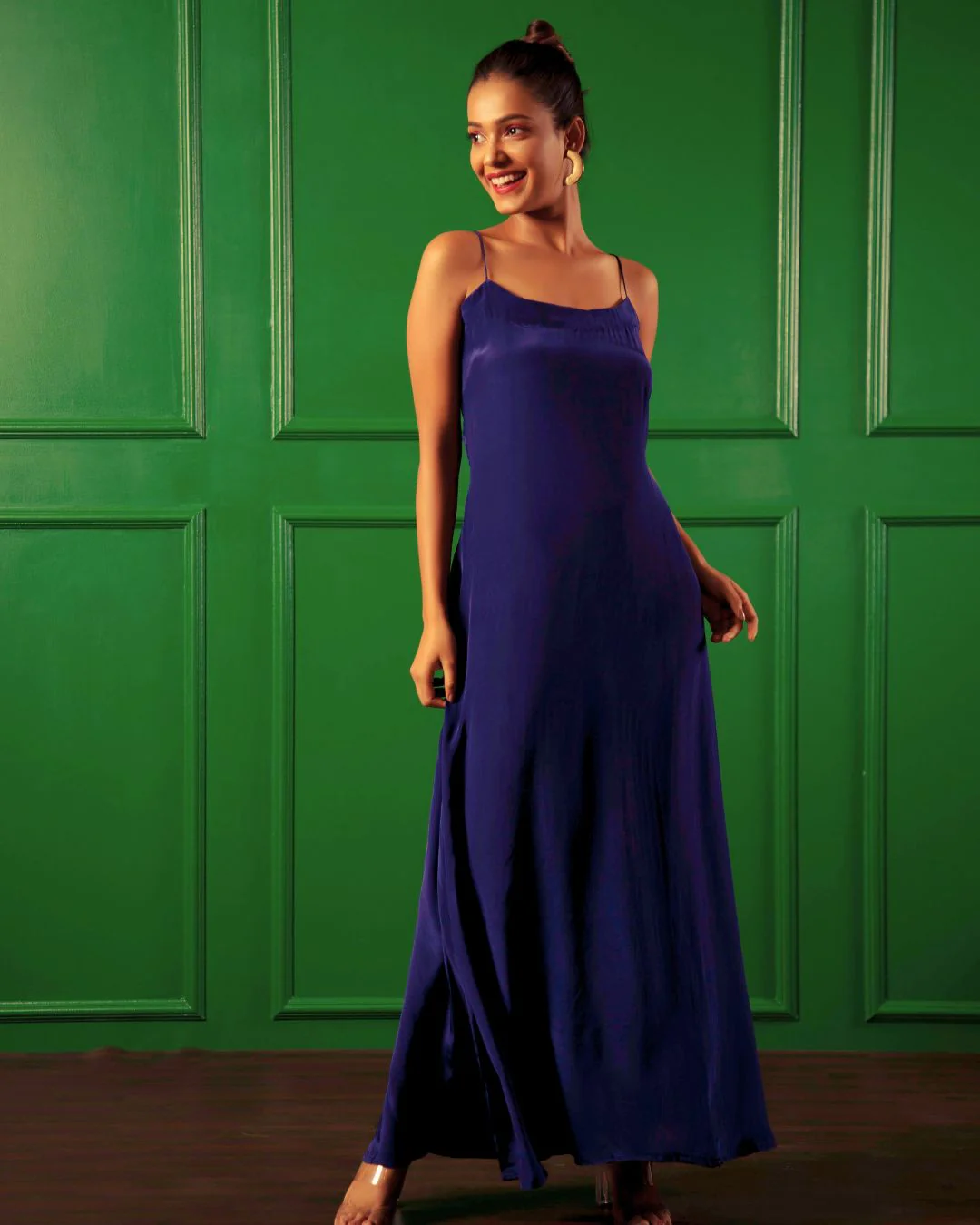 Cotton A-Line Maxi Dress – Tiered Design for a Flawless Look - Image 7