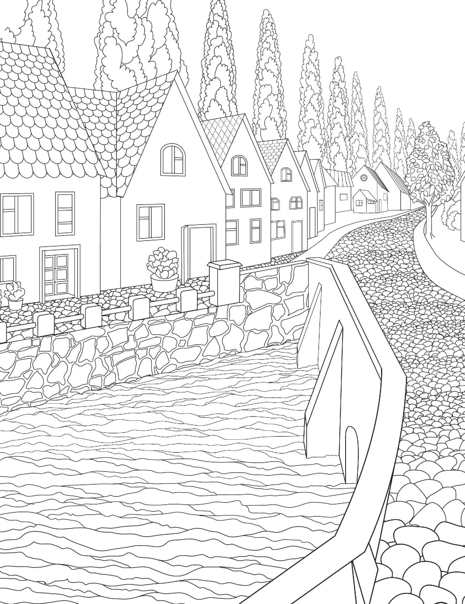 Countryside- Colouring Book for Adults - Image 5