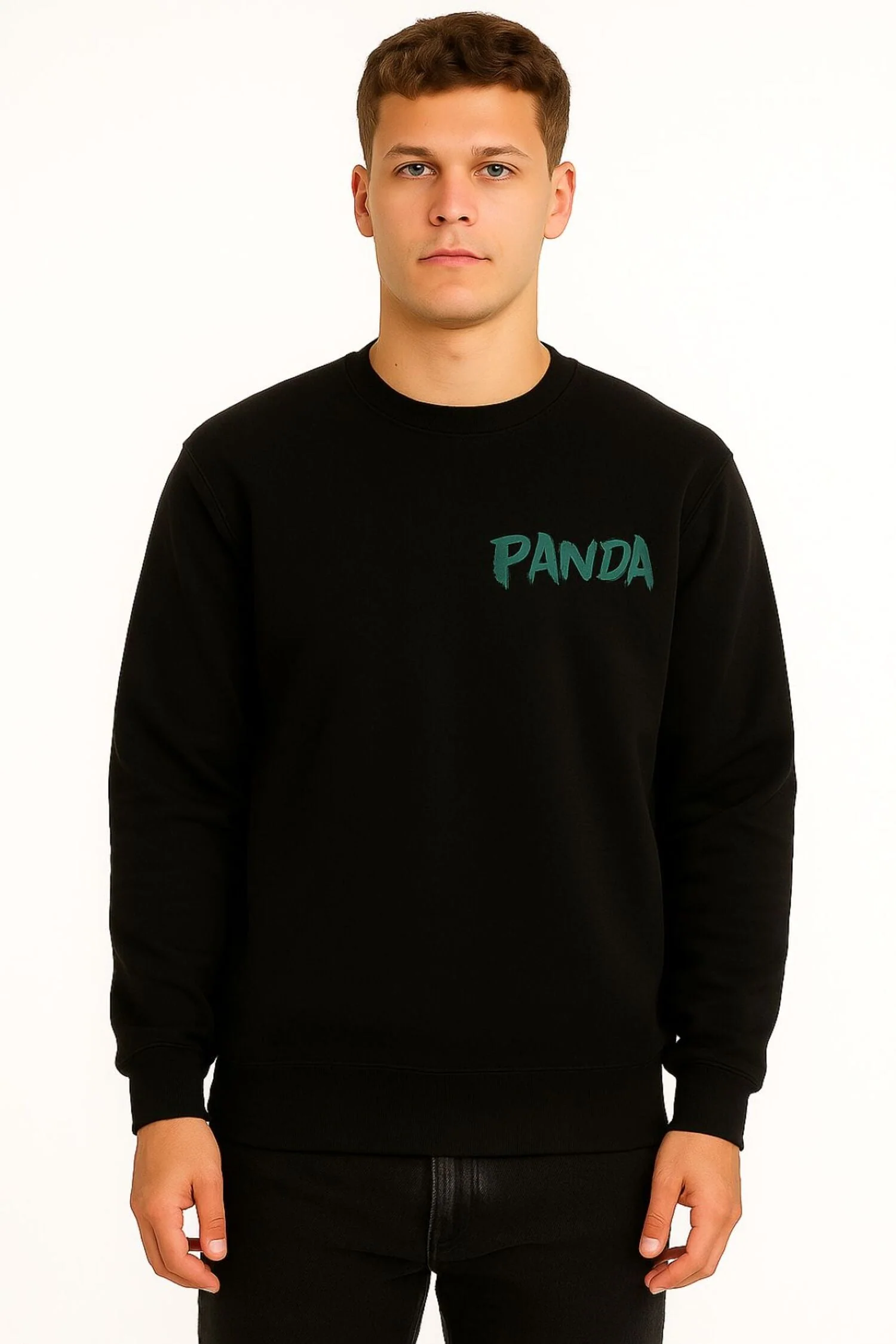 CrazyBee Back Printed <> Panda Cool Sweatshirt ZOP - Image 2