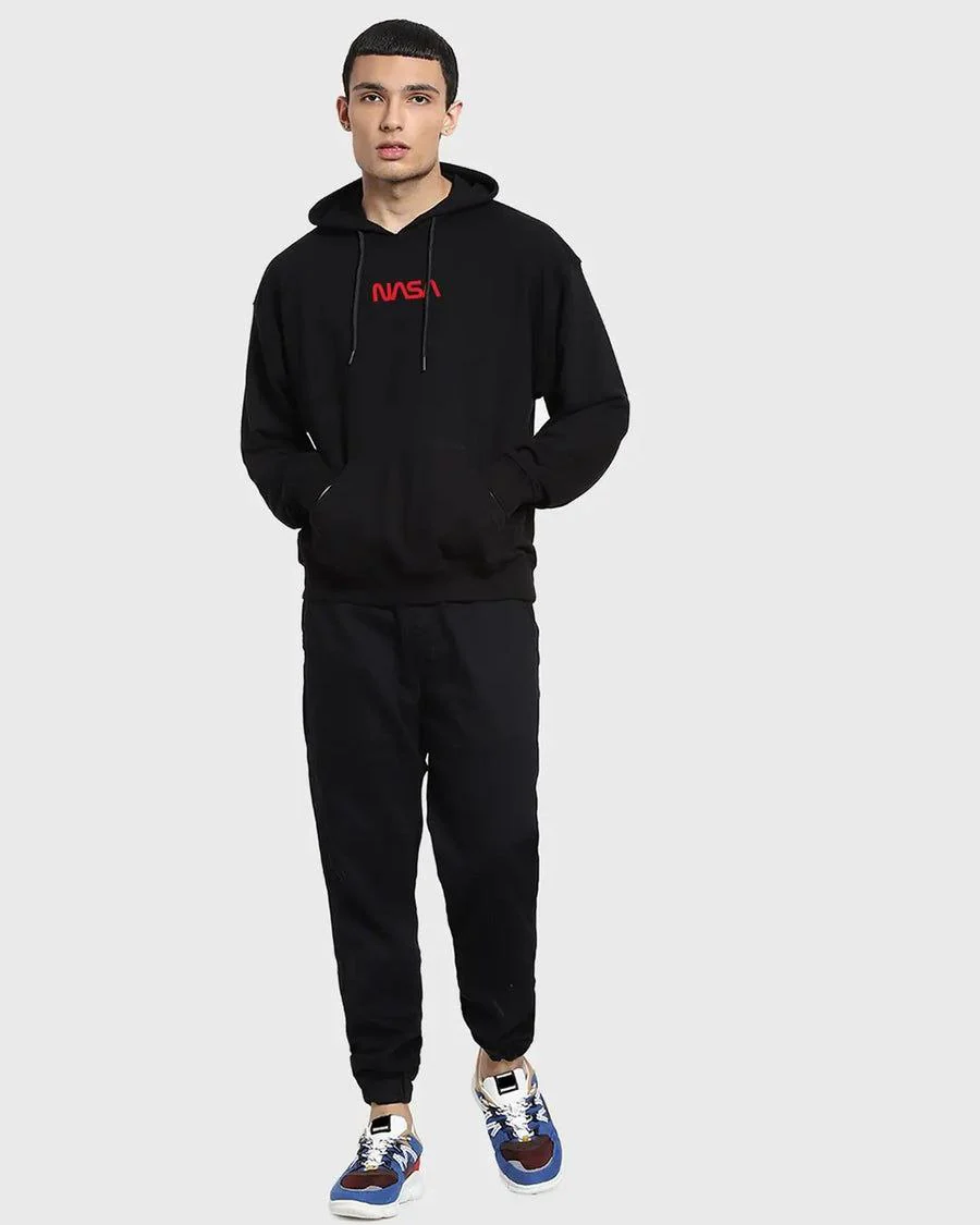 Crazybee Backprint Fleece - MOON NASA HOODIE - Image 3