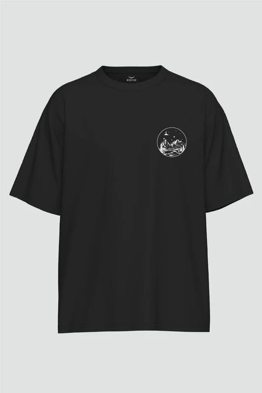 Crazybee <> Black Backprint Tshirt - Lunar - Image 3
