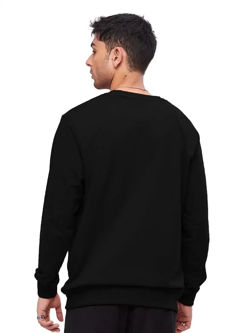 Crazybee  Fleece <> Black Sweatshirt - Image 3