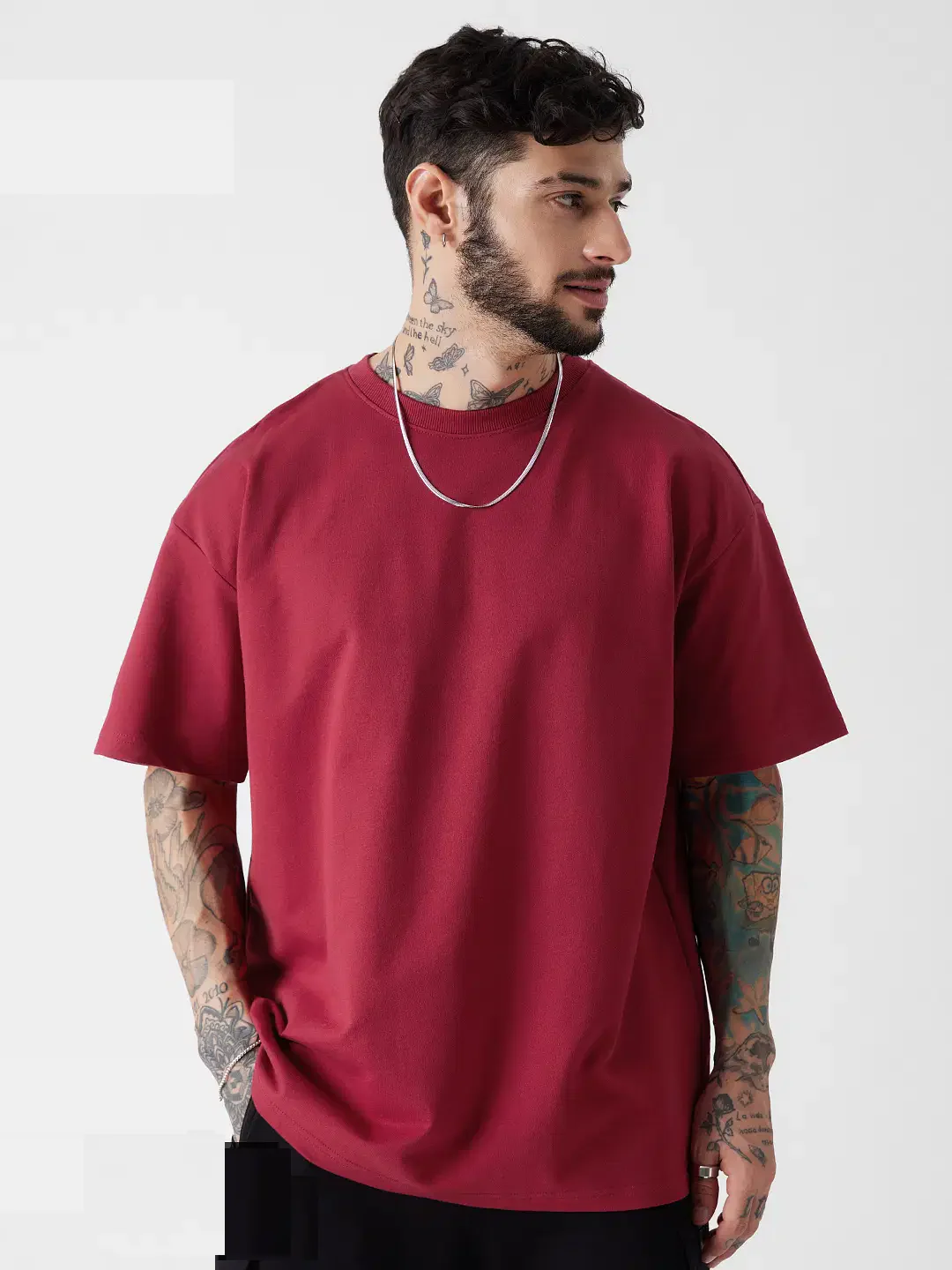 Crazybee - Pack of 3 T-Shirts (Maroon | Off-White | Black) - Image 2
