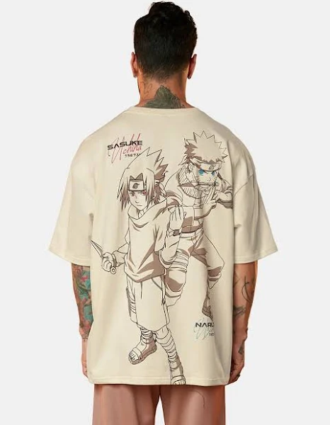 Pack of 2 - Printed Oversized T-Shirts - Image 2