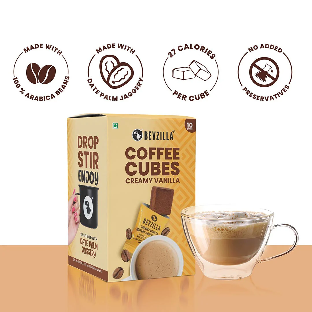 Creamy Vanilla Coffee Cubes - Image 2