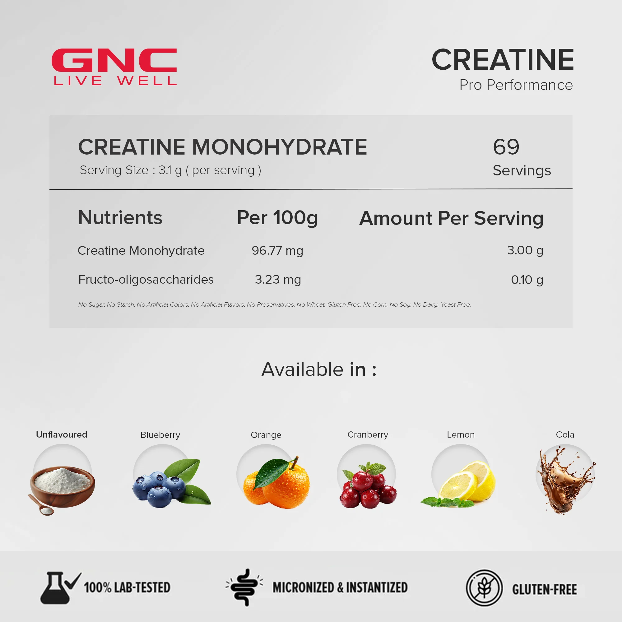 Creatine Monohydrate Cola 250g - Image 9