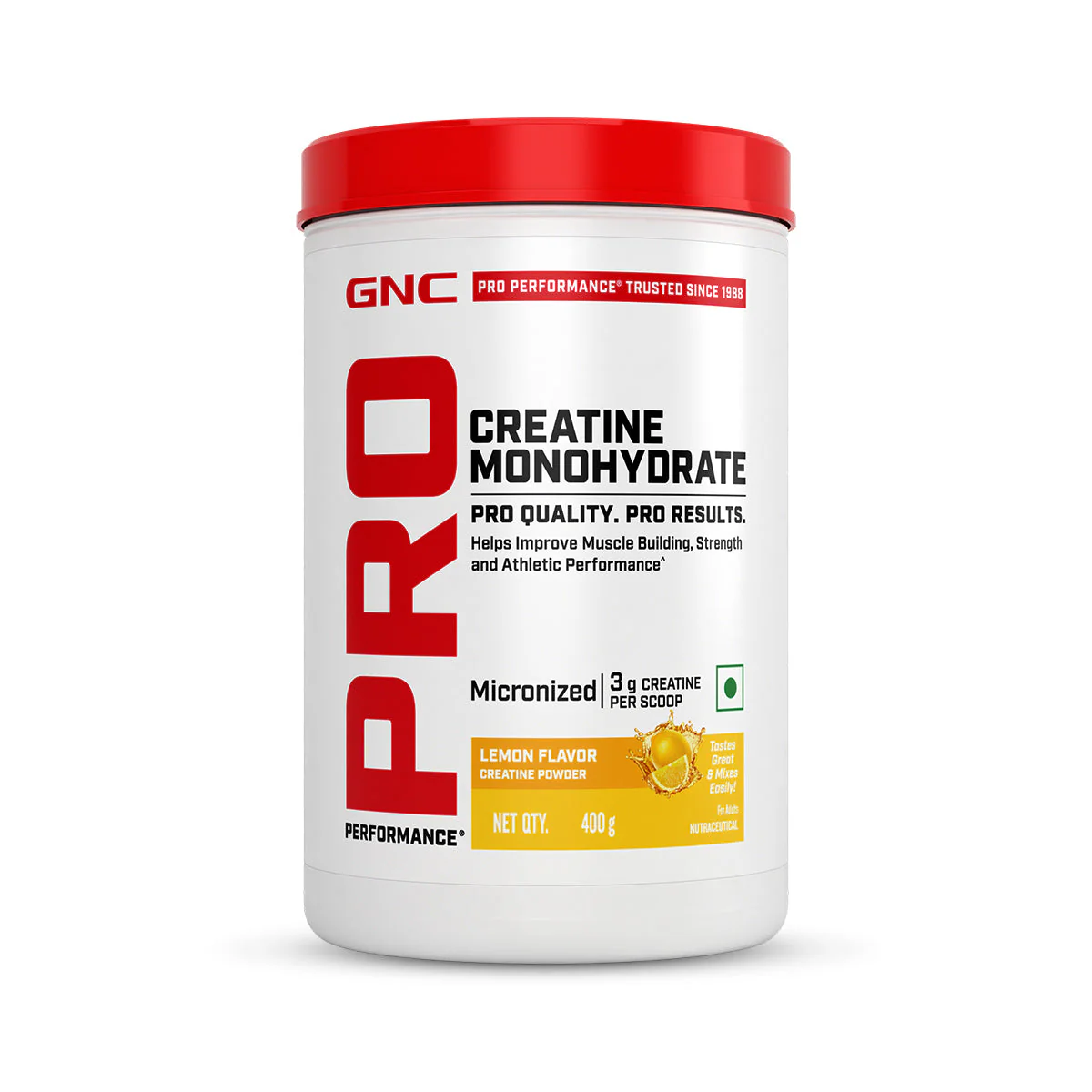 Creatine Monohydrate Lemon 400g