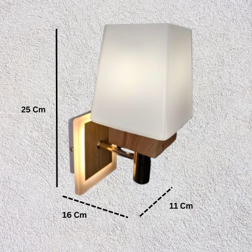 Creative Wood Wall Lantern Modern Simple Wall Light - Image 4