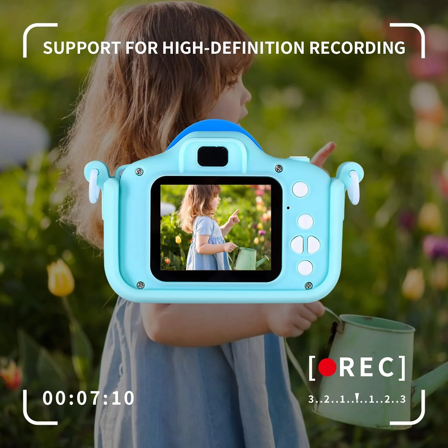 Creatures Capture: Shark -Themed Electronic Camera for Kids with Selfie Camera - Image 7