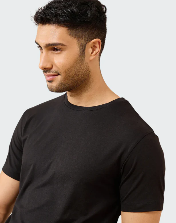 Crew Neck- Black - Image 2