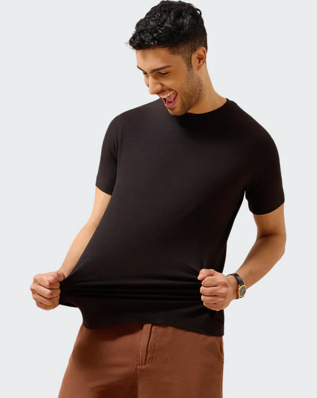 Crew Neck- Black - Image 3