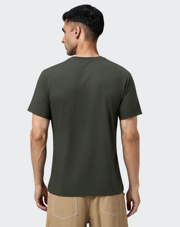 Crew Neck- Olive - Image 3