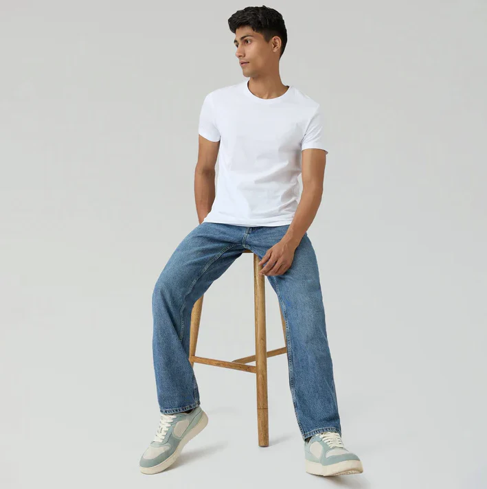 Crew Neck- White - Image 5