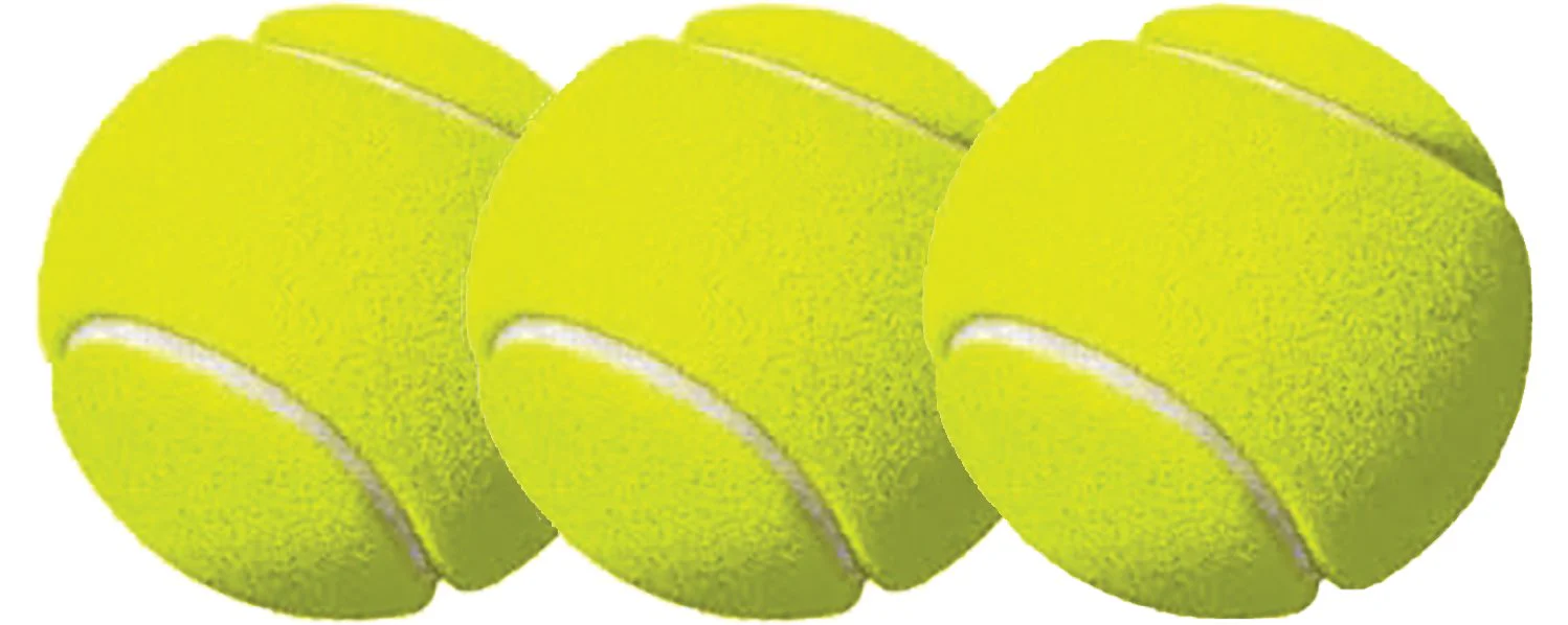 Cricket Tennis ball ( Light ) set of 3 - Image 2