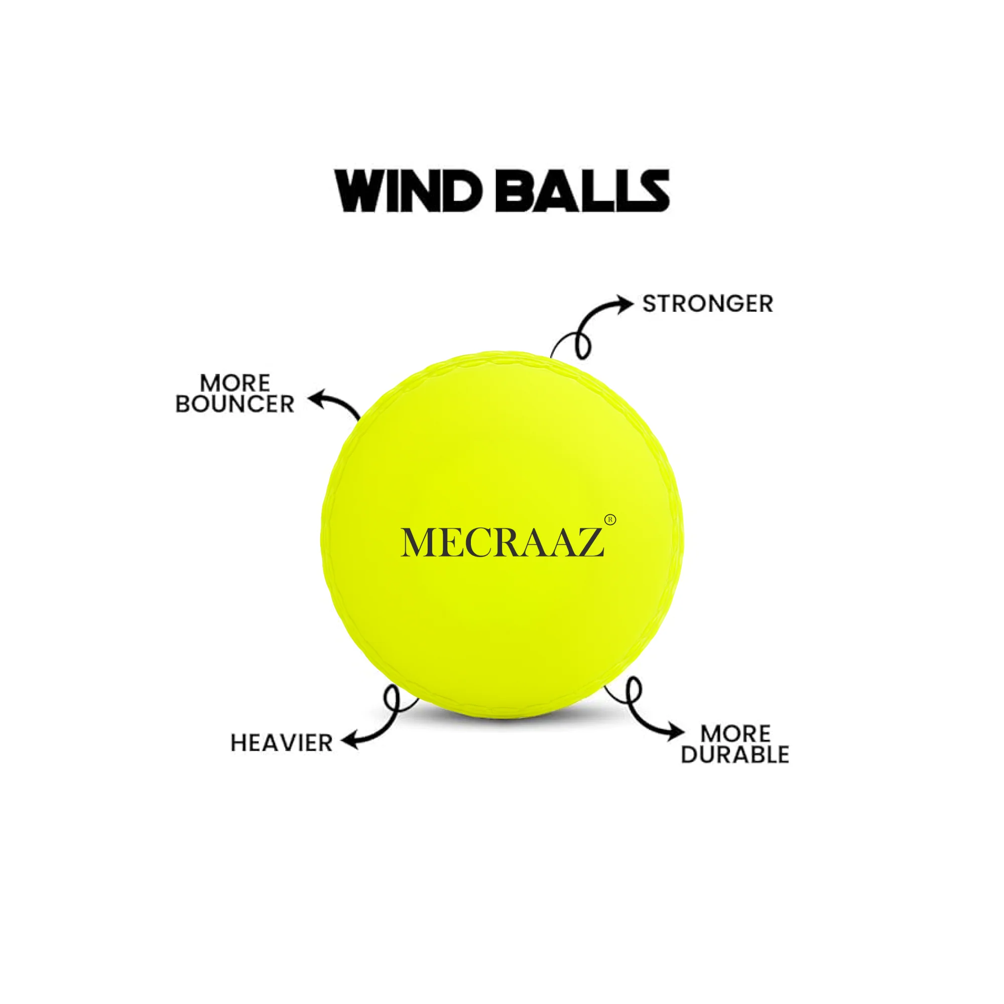 Cricket Wind Balls pack of 2 - Image 7