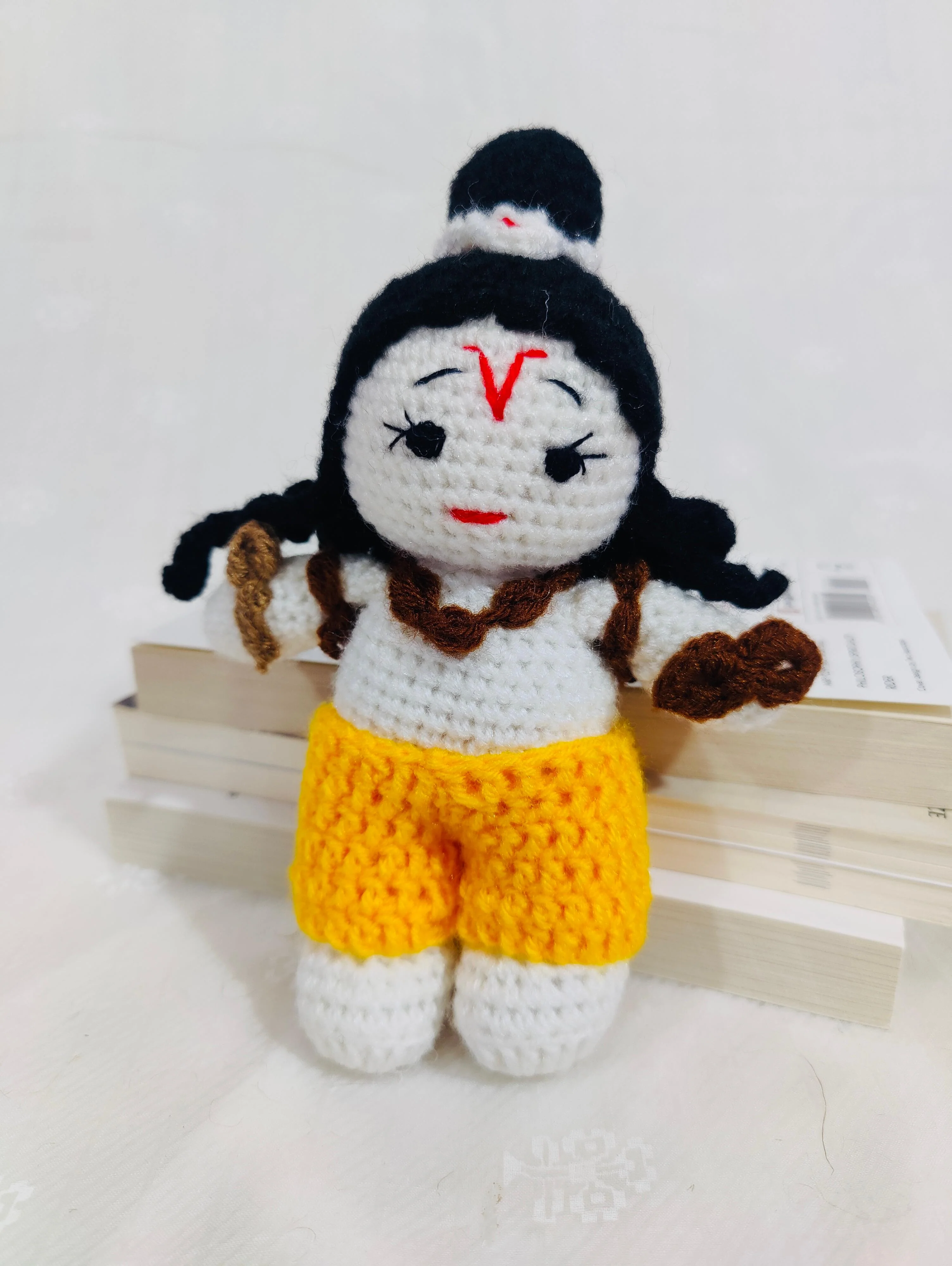 Crochet Handmade Small Krishna Toy - Image 2