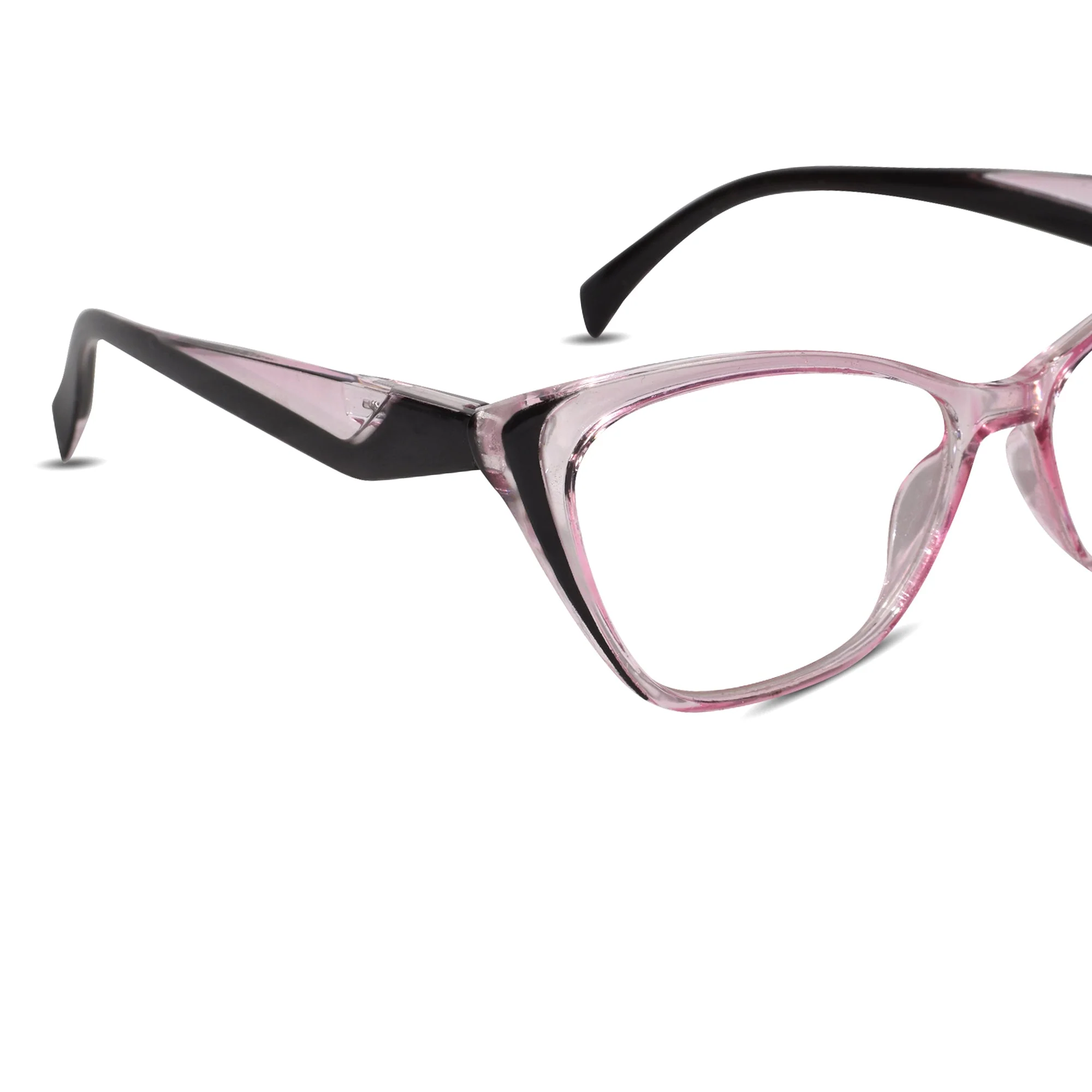 Crystal Pink Cat Eye Reading Glasses For Women - Image 3