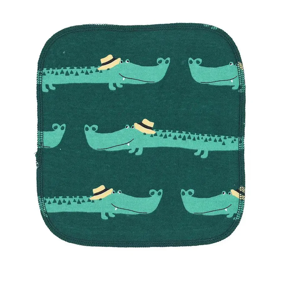 Cuddle Knitted Cotton Baby Wash Cloth Set (Pack Of 8) - Image 3