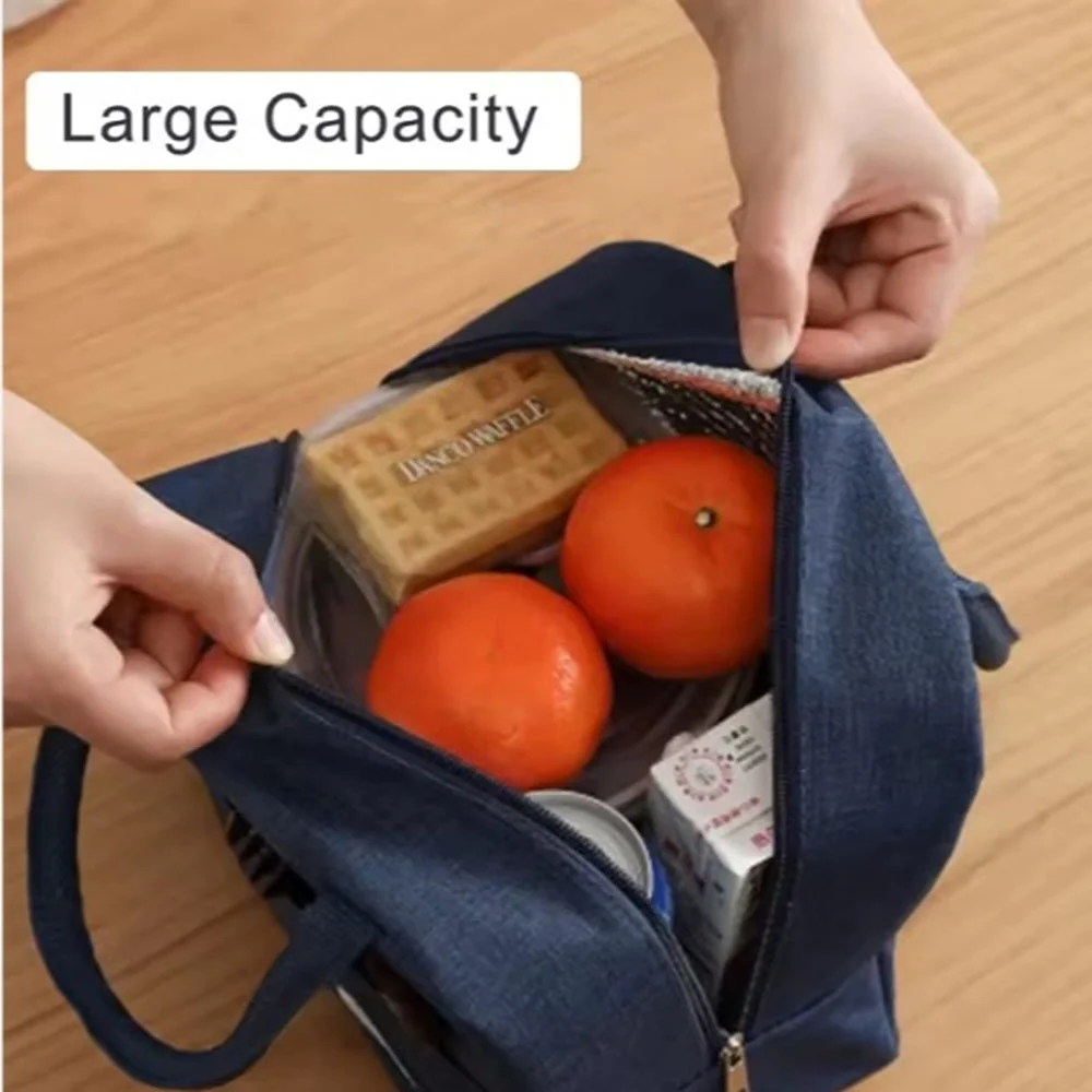CuddleNest Insulated Lunch Bag for Office Men & Women | Tiffin Bag for School Kids with Aluminium Foil, Waterproof & Durable - Image 10