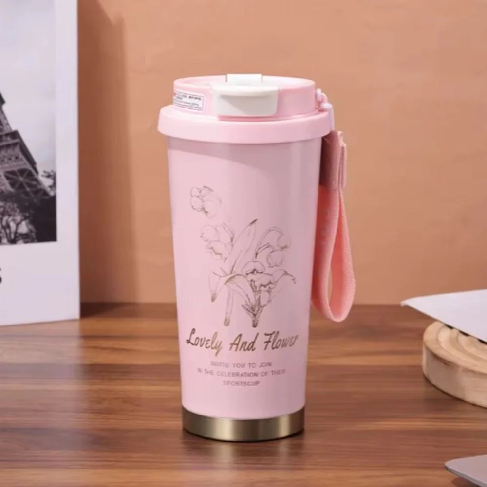 CuddleNest Stainless Steel Coffee Mug 500 ml | Double Wall Vacuum Insulated Travel Cup with Leakproof Lid for Office, Gym & Outdoor Use - Image 7