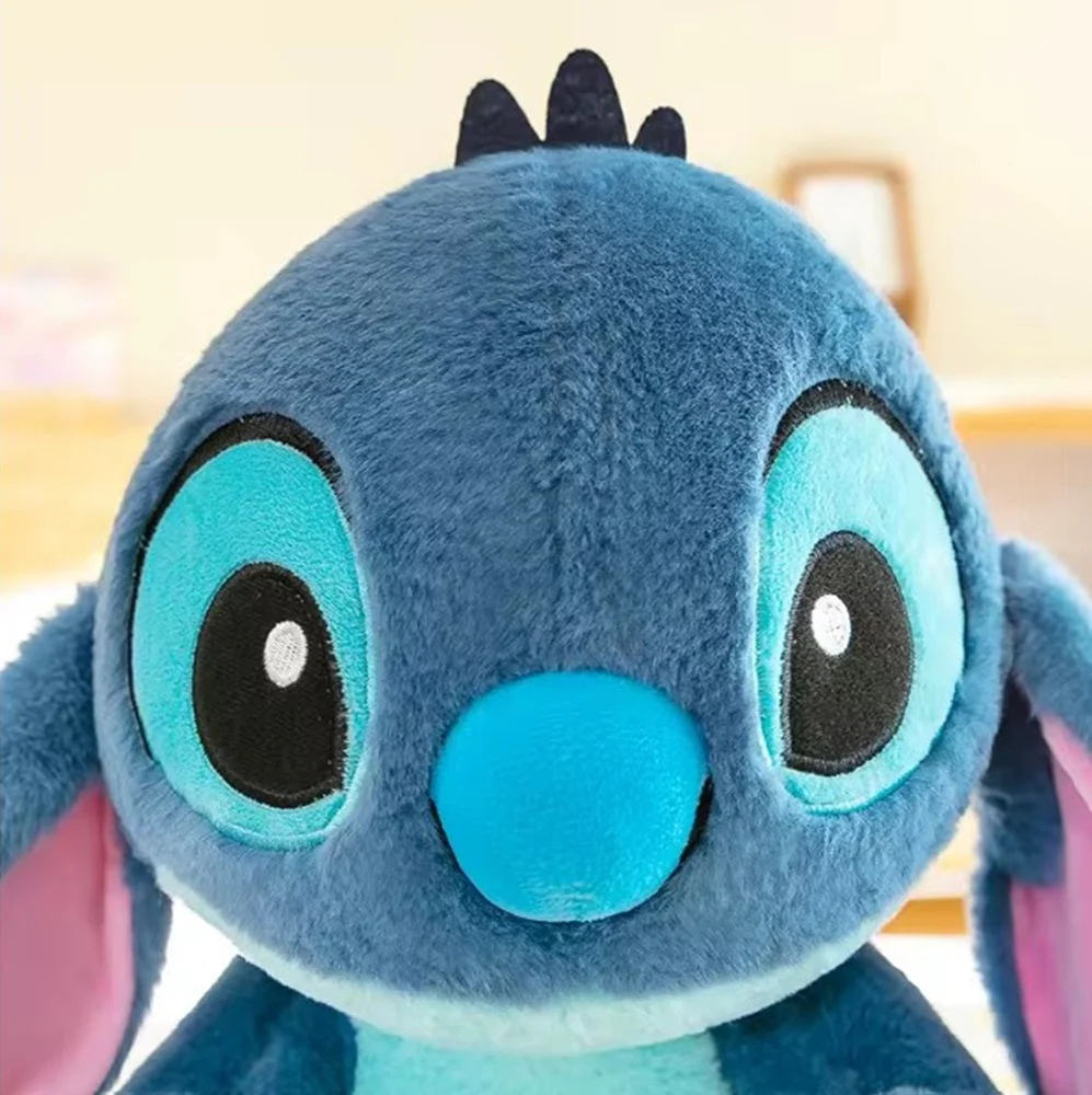 Cuddlenest Stitch Plush Soft Toy |Cuddly Character Doll with Large Eyes & Pink Ears | Gift - 30 cm  (Blue) - Image 2