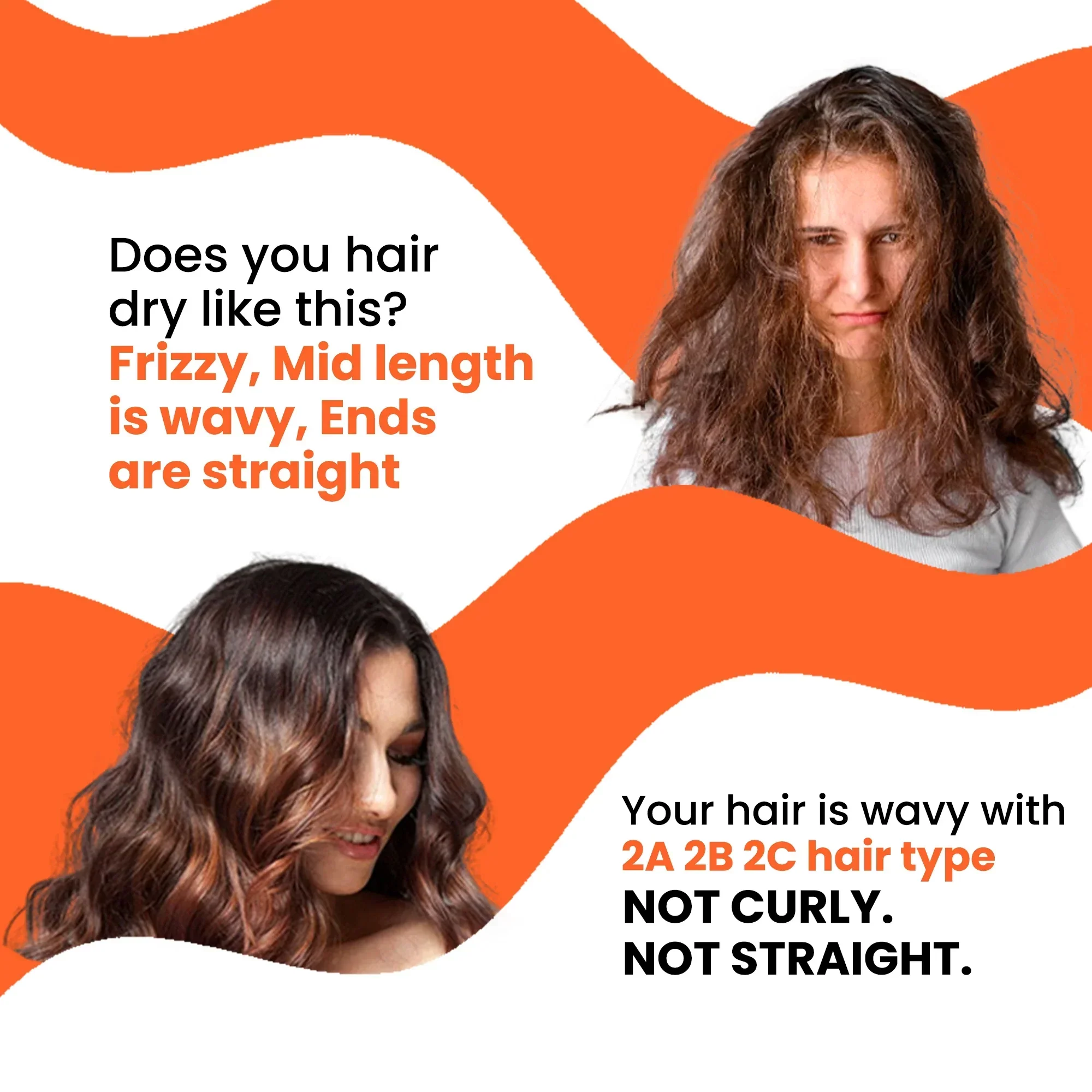 Curlvana Zero-Frizz Non-Drying Wavy Hair Shampoo, 150ml - Image 2