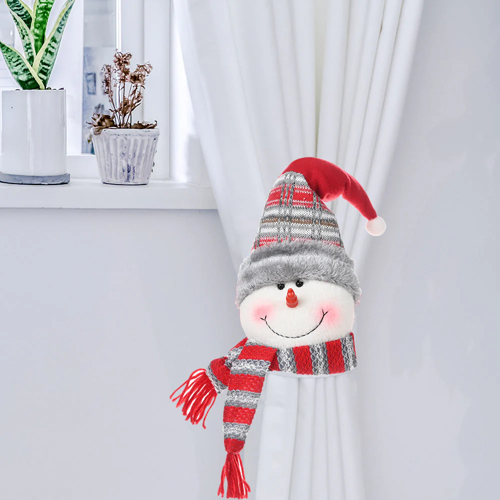 curtain ties set of 3 santa teddies - Image 4