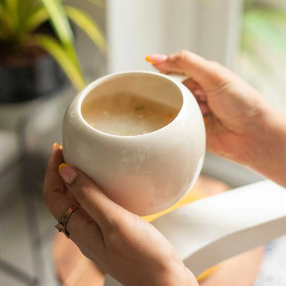 Curved Ceramic Mug - Image 3