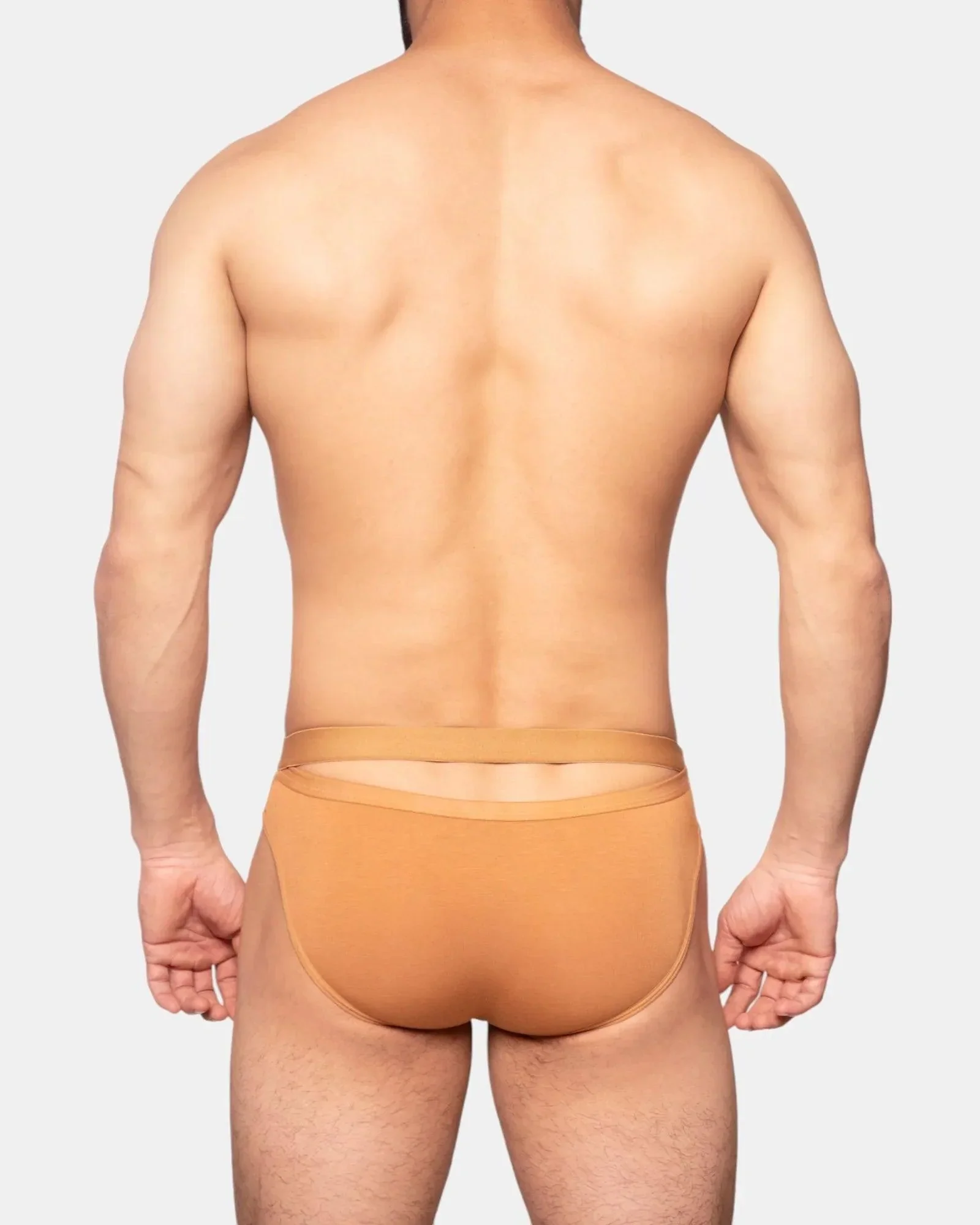 Cut-Butt Brief /Tan - Image 2