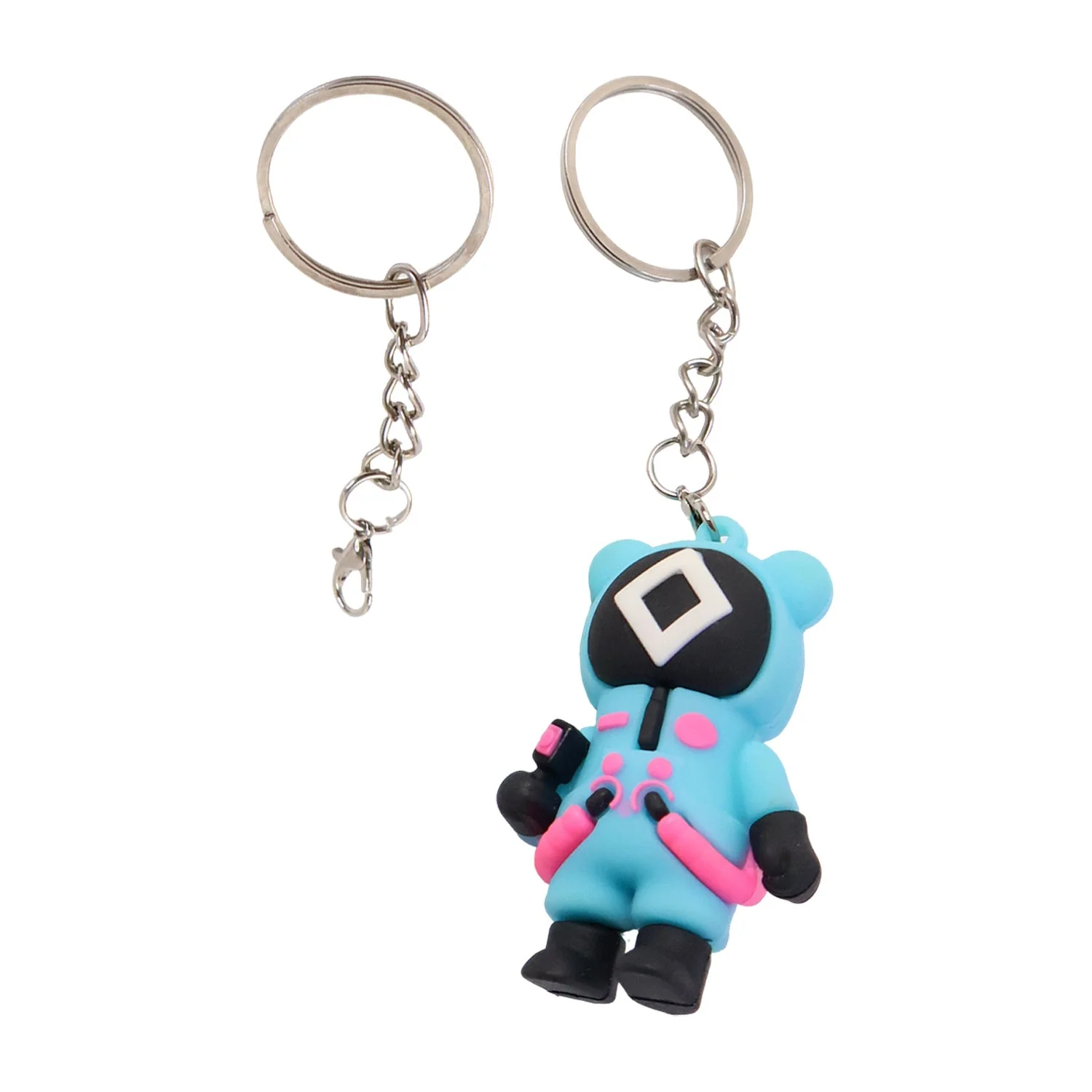Cute Character-Themed Soft Silicone Keychain (Mix Desgin / 1 Pc) - Image 5