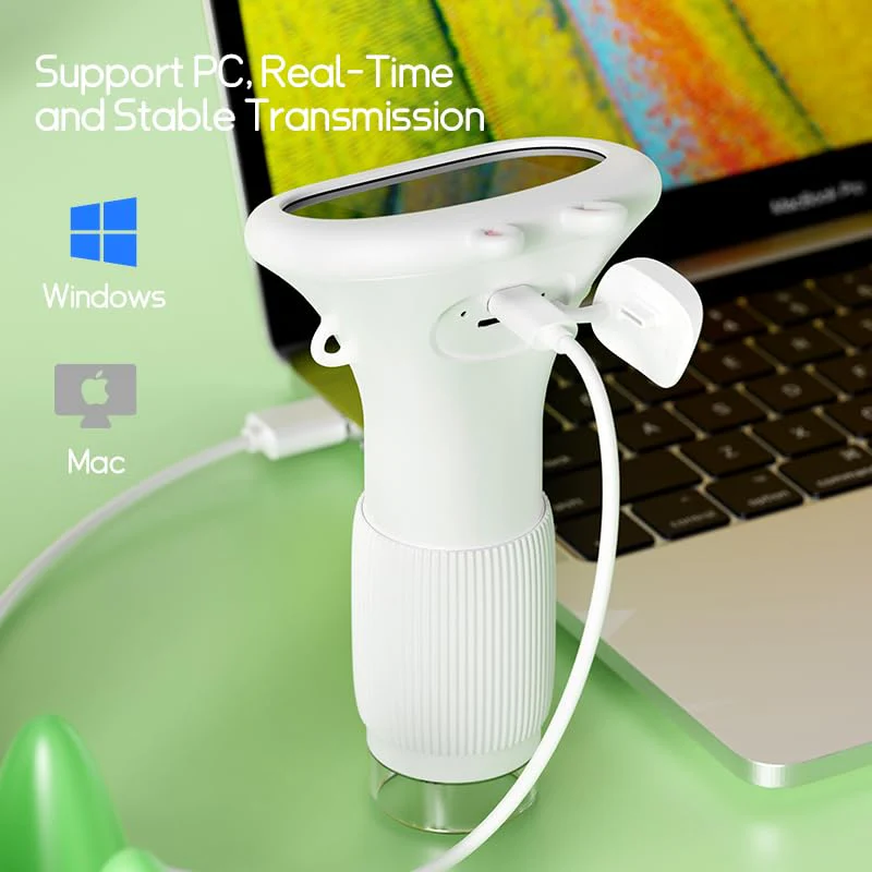 Cute Digital Microscope with LED & Rechargeable Battery - Image 6