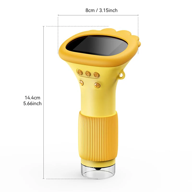Cute Digital Microscope with LED & Rechargeable Battery - Image 8