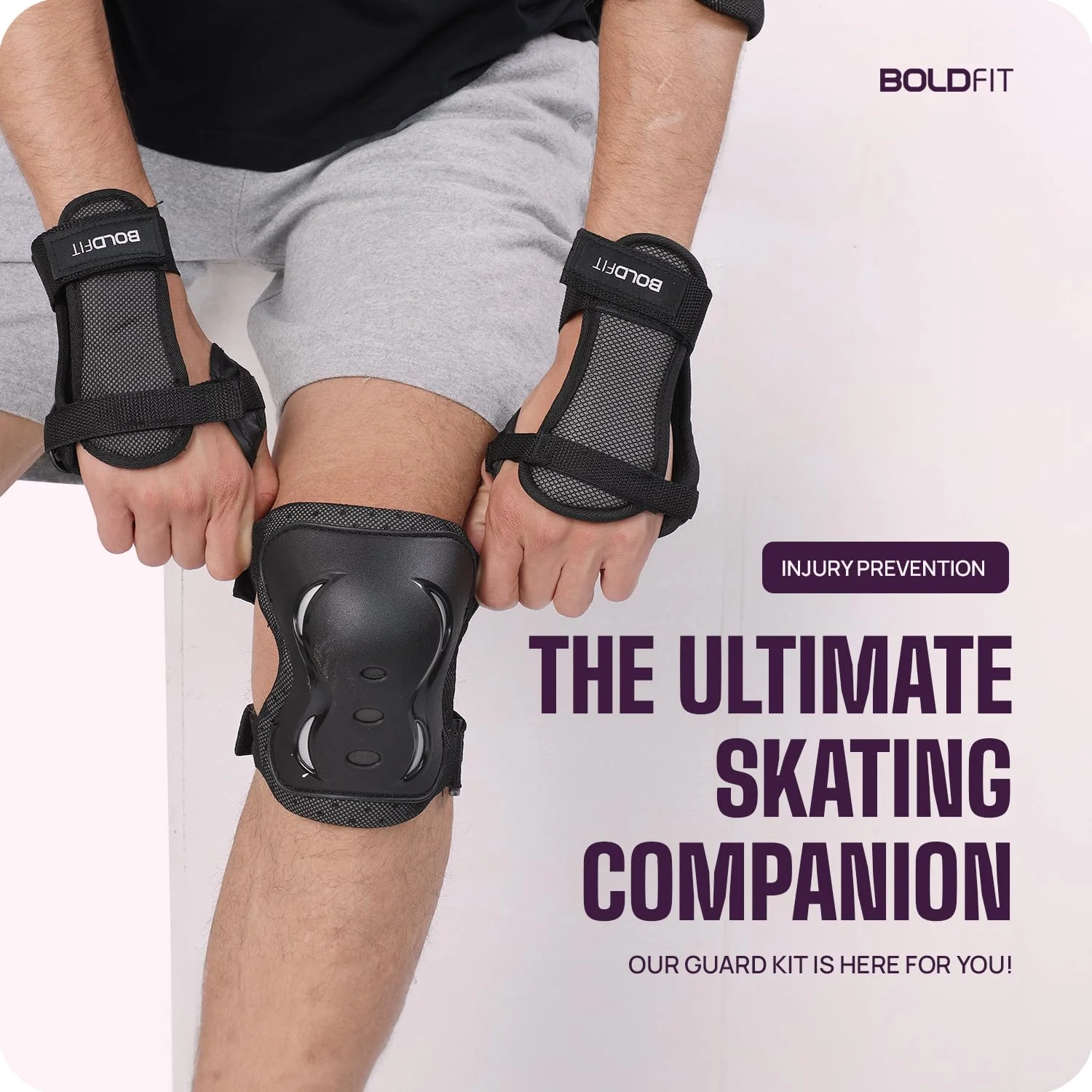 Cycling Safety Kit ( Knee, Elbow, Wrist Guard )
