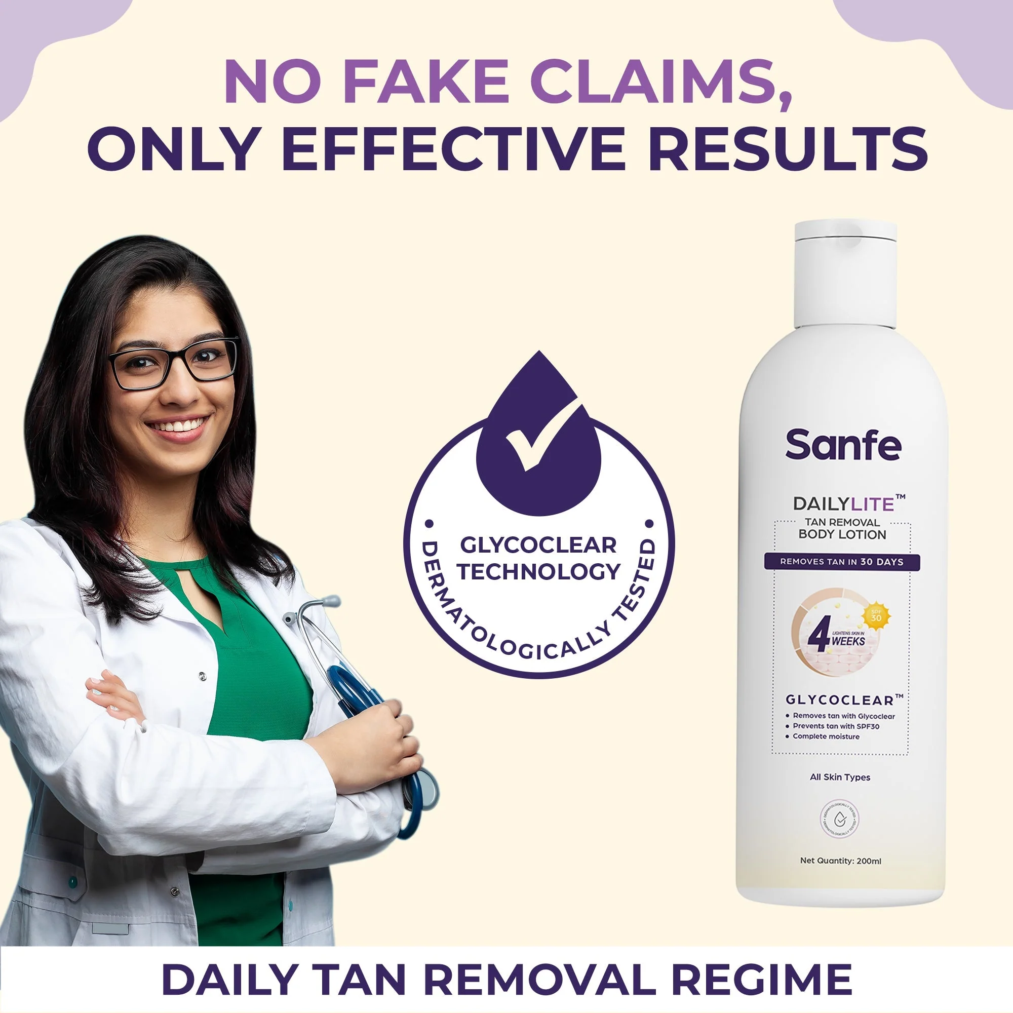 DailyLite Tan Removal Body Lotion - Pack of 2 - Image 8