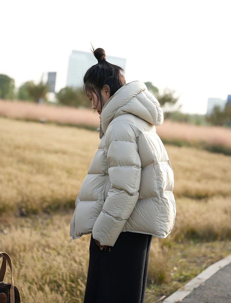 Dakota Puffer Jacket With Hoodie - Image 12