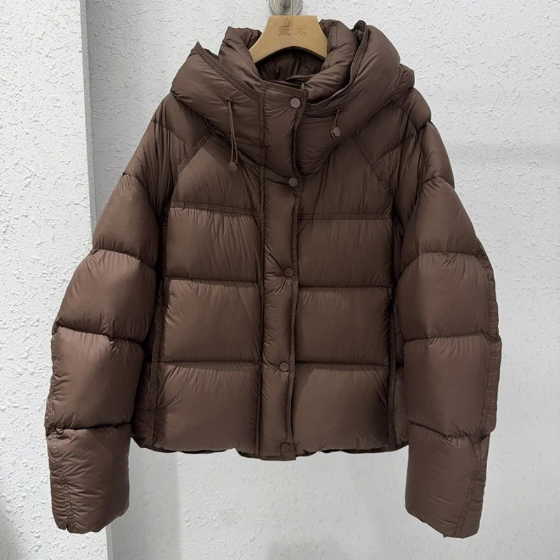 Dakota Puffer Jacket With Hoodie - Image 13