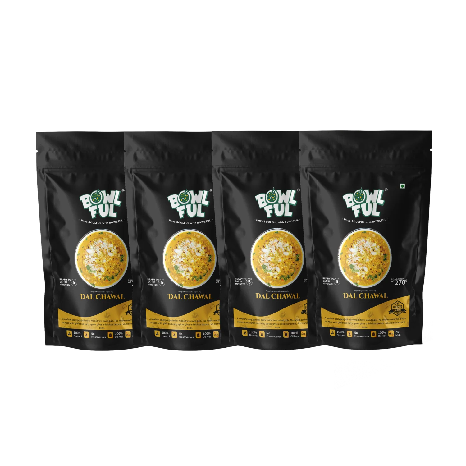 Dal Chawal Pack Of 4 - Image 5