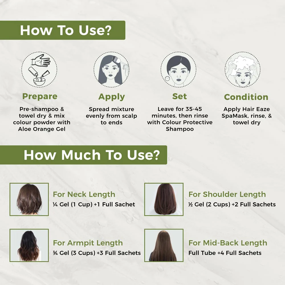 Damage Free Gel Colour Medium Brown 4.00 - 200ml + 20g - Image 3