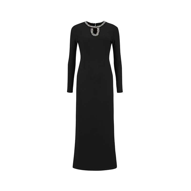 Daphne Embellished Neck Gown - Image 5