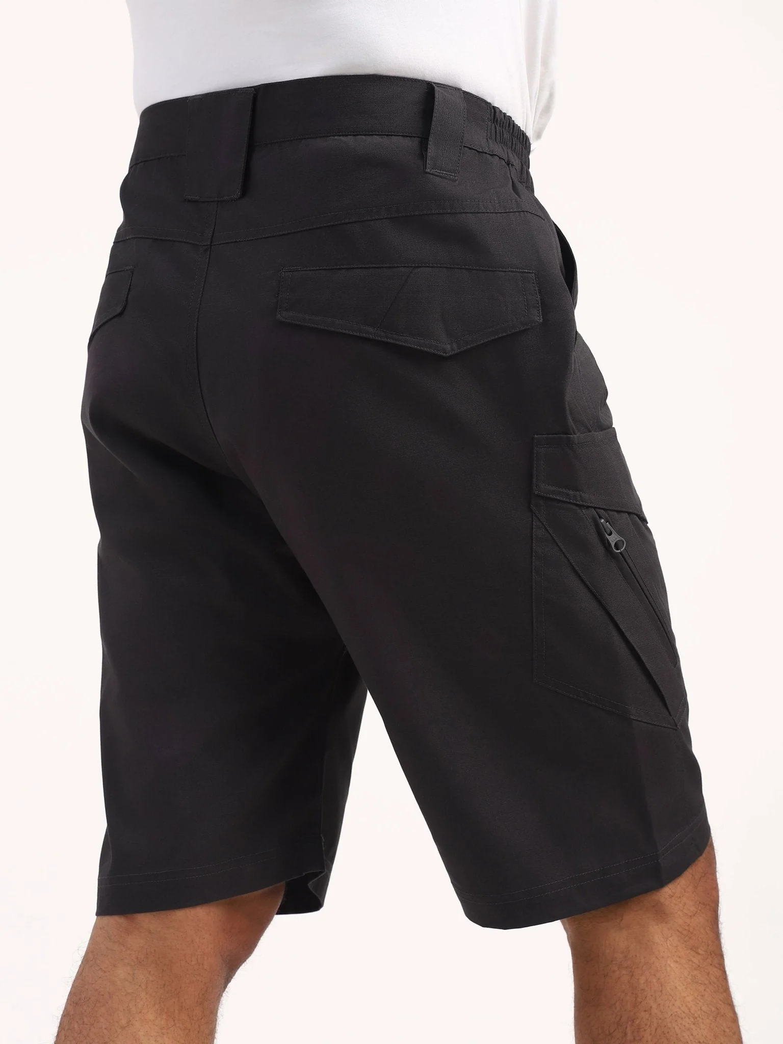 Dark Grey Explorer Tactical Shorts - Image 6